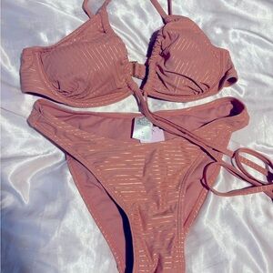 Wild Fable Striped Bikini